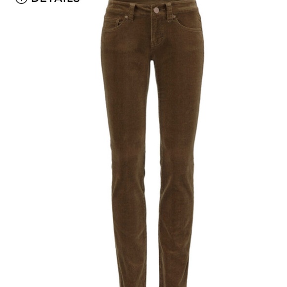 cabi High Skinny Corduroy Jeans, Size 8, Style #3567, EUC, Moss - Picture 8 of 9